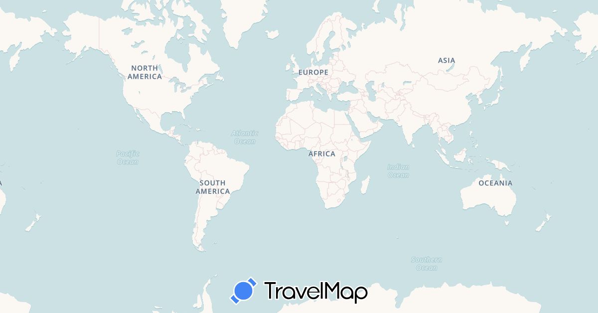 TravelMap itinerary: boat in United Arab Emirates (Asia)